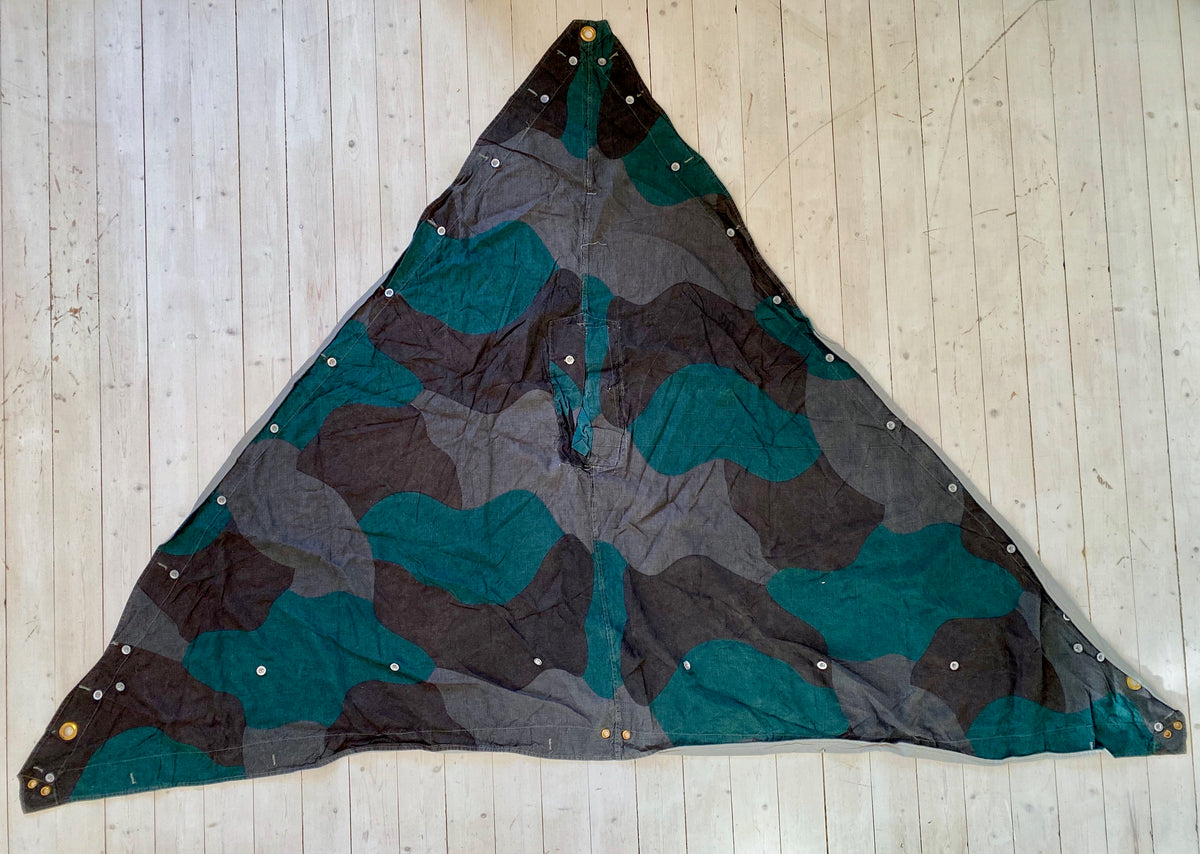 swedish army tent Tent tab/button tent, used