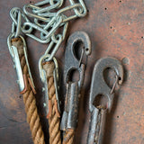 Traces, tarred rope