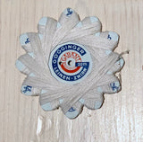 Sytråd av lin på karta-Floby Överskottslager