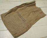 Pengapåse av juteväv med stämpel, använd-Floby Överskottslager