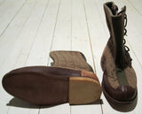 Kängor av tyg från militären, filtfodrade-Floby Överskottslager