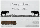 Presentkort-Floby Överskottslager