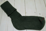 Strumpa militär, grön med högt skaft, använd-Floby Överskottslager
