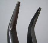 Vinklad spetstång Bahco, med plasthandtag-Floby Överskottslager