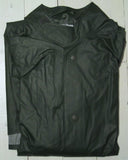 Regnkappa militär, grön-Floby Överskottslager