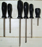 Skruvmejselsats spår och kryss, 6 mejslar-Floby Överskottslager