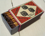 Tändsticksask äldre i trä, mindre-Floby Överskottslager