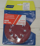 Sliprondell 115mm hålat, 6-pack-Floby Överskottslager