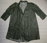 Regnkappa militär, grön-Floby Överskottslager