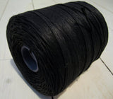 Spolgarn, svart bomull-Floby Överskottslager