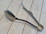 Stainless steel serving tongs