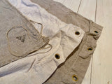 Large linen garment bag, used