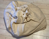 Large linen garment bag, used