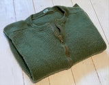 Sweater w/59 in wool, with zipper, used