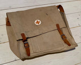 Medical bag with shoulder strap, used