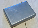 Aluminum box smaller, used