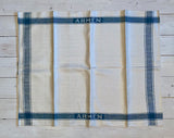 Towel in linen Swedish defense