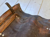 Leg leather w/39 brown, used