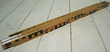 Giant folding rule/level rod