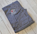 Coat/long coat, chalk line stripes etc.