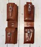 Kogerficka/läderfodral med två fack-Floby Överskottslager