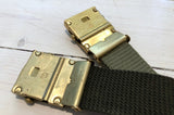 Waist belt military in fabric