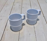 Mugg Rosti-Mepal, vit stapelbar 280 ml-Floby Överskottslager