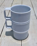 Mugg Rosti-Mepal, vit stapelbar 280 ml-Floby Överskottslager