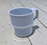 Mugg Rosti-Mepal, vit stapelbar 280 ml-Floby Överskottslager
