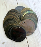 Nummerbricka i mässing-Floby Överskottslager