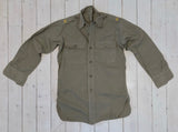 Skjorta militär m/52, använd-Floby Överskottslager