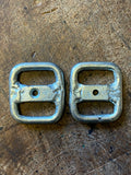 Back harness fittings military model, pair