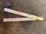Plank measure, 2-part