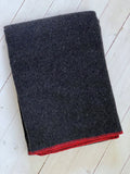 Felt/wool felt, dark grey
