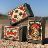 Matchbox older in wood, smaller